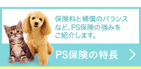PS保険の特長|保険料と補償のバランスなど、PS保険の強みをご紹介します。